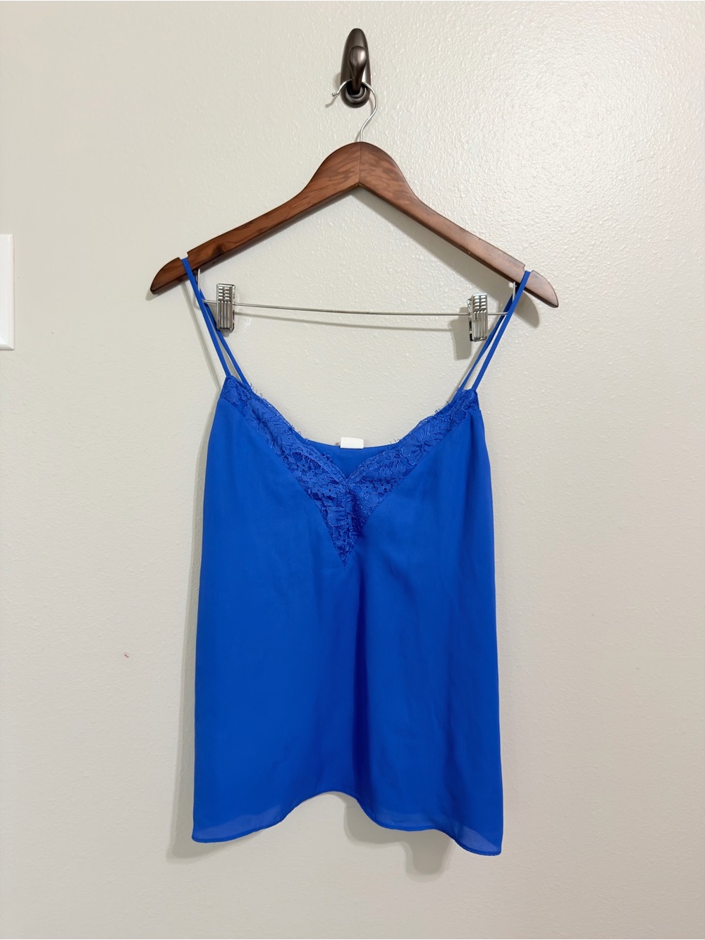 ✨ Melrose and Market Royal Blue Lace Trim Cami Top ✨